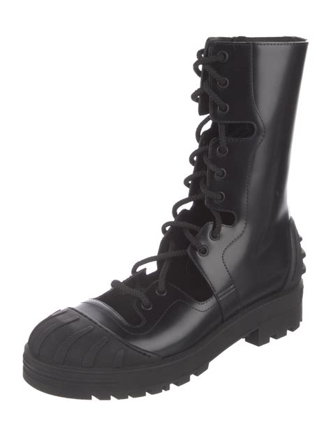 dior iron boot|christian Dior combat boots.